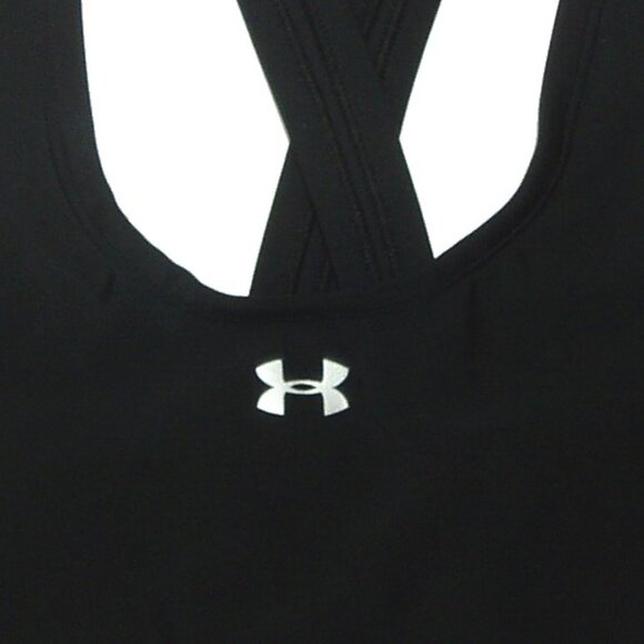 Women's Under Armour Sports Bra Athletic Black UA NWOT - Picture 2 of 6